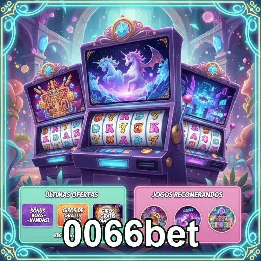 Slots coloridos e interativos disponíveis na 0066bet.