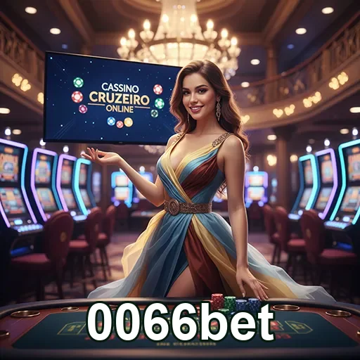Jogadora em ambiente VIP de cassino da 0066bet.